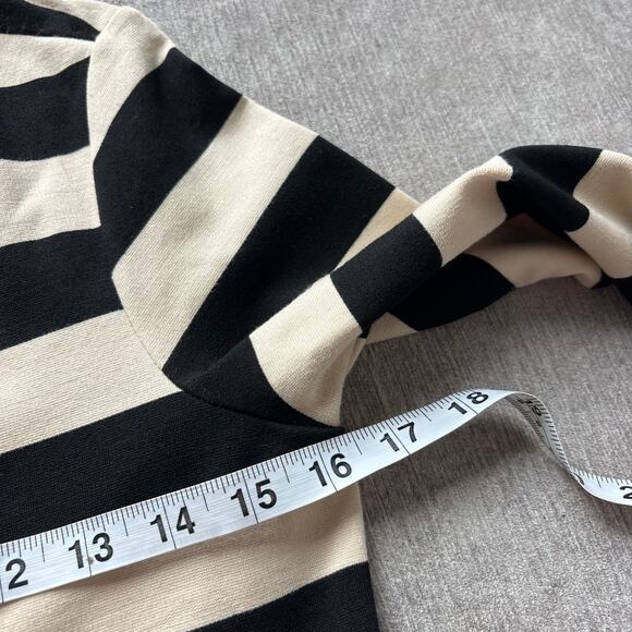 Theory Striped Long Sleeve Dress - Picture 4 of 5